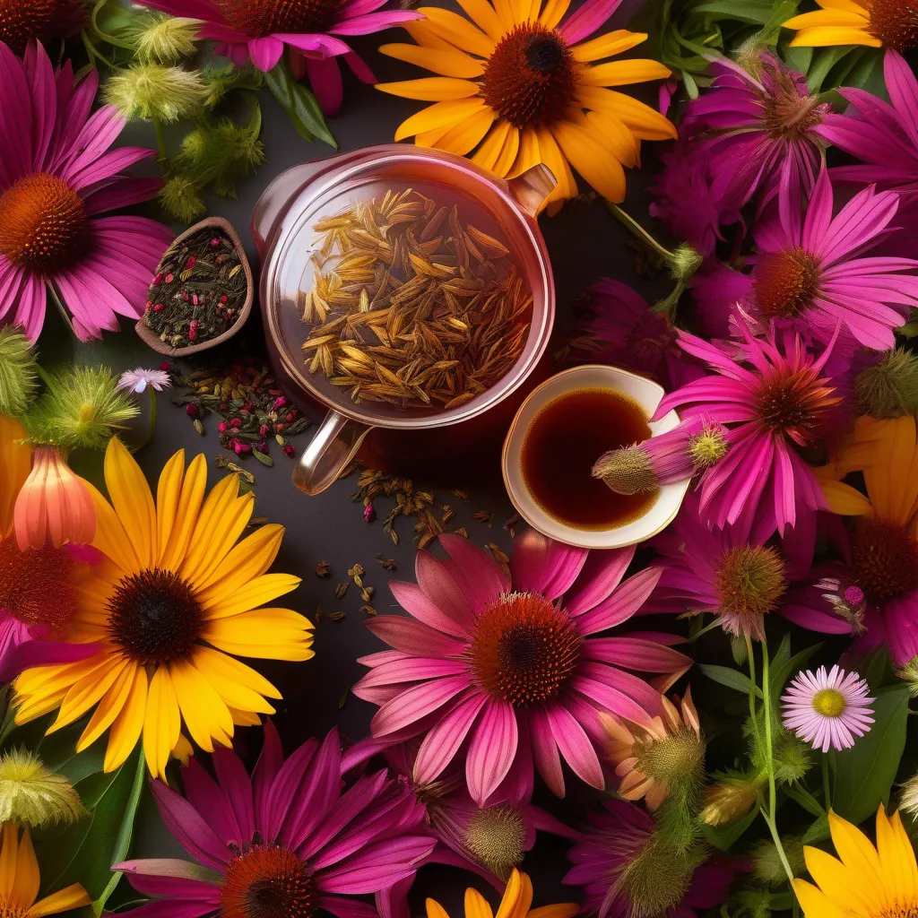 Chá de Echinacea: Aumente Sua Imunidade com Esta Bebida 11 Chá de Echinacea: Aumente Sua Imunidade com Esta Bebida 10