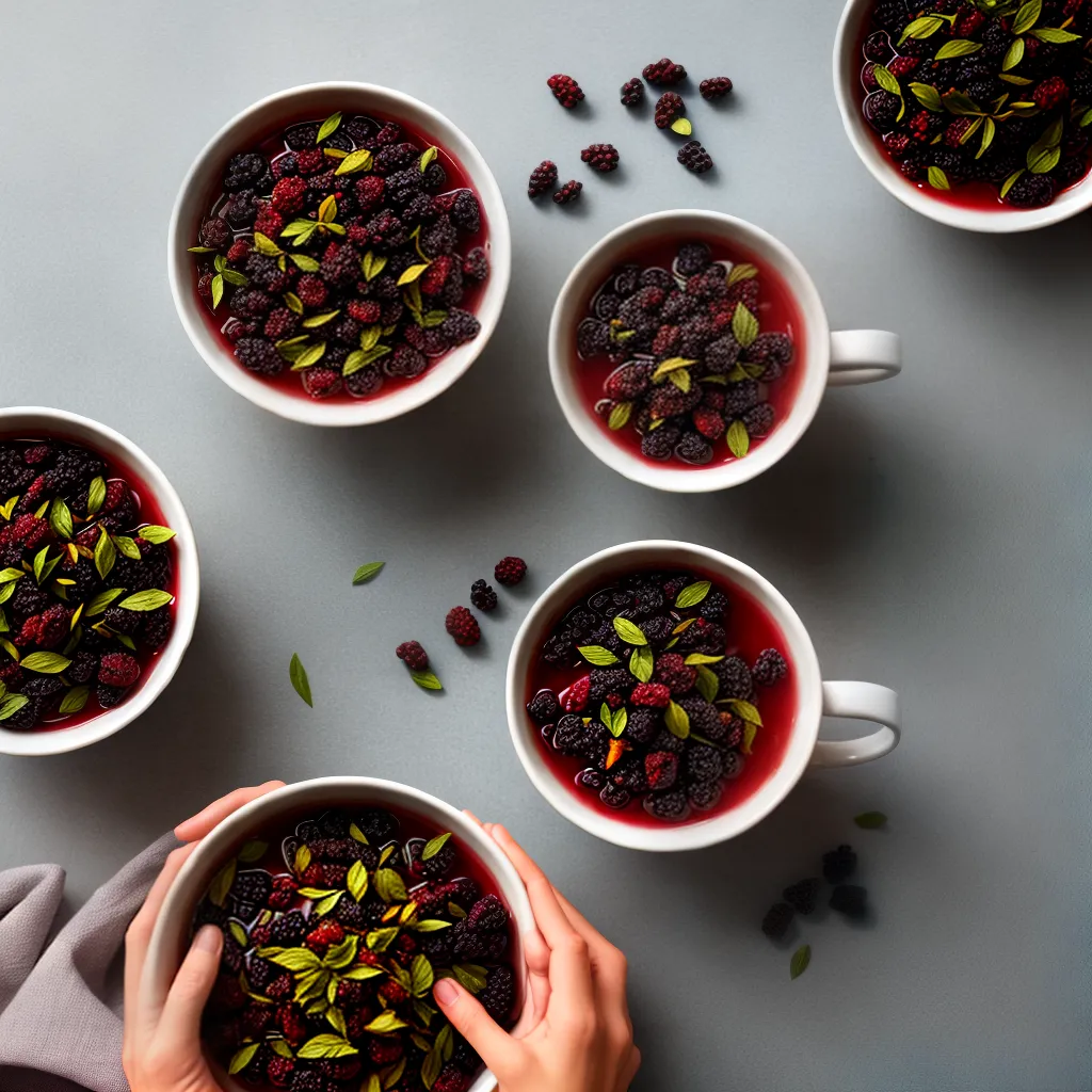 Chá de Amora: Uma Bebida Poderosa para a Menopausa 8