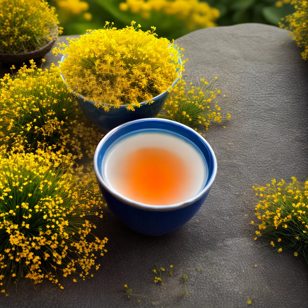 Chá de Erva de São João: Um Antidepressivo Natural