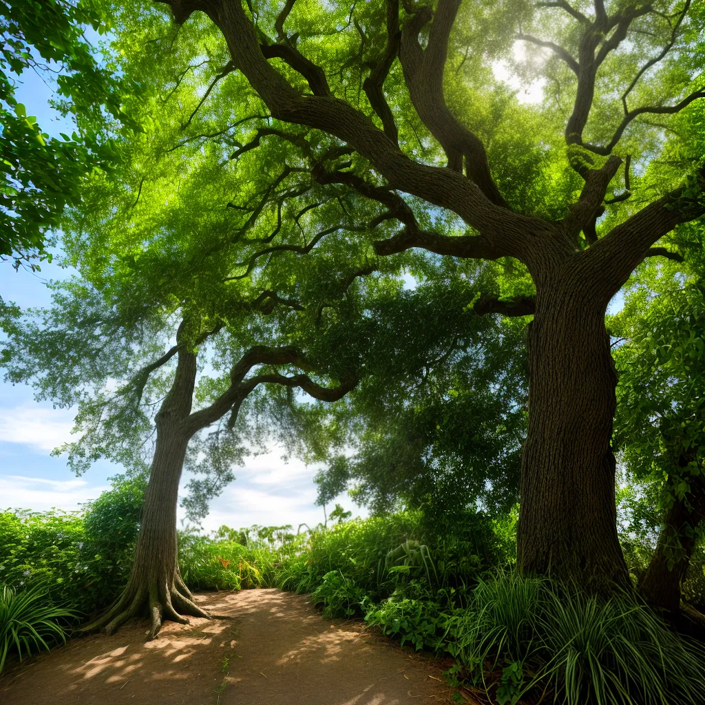 Troncos de árvore como suporte para plantas trepadeiras: ideias criativas. 7 Troncos de árvore como suporte para plantas trepadeiras: ideias criativas. 6