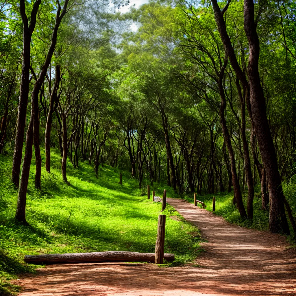 Criando um playground natural: brincadeiras com troncos de árvore para as crianças. 6