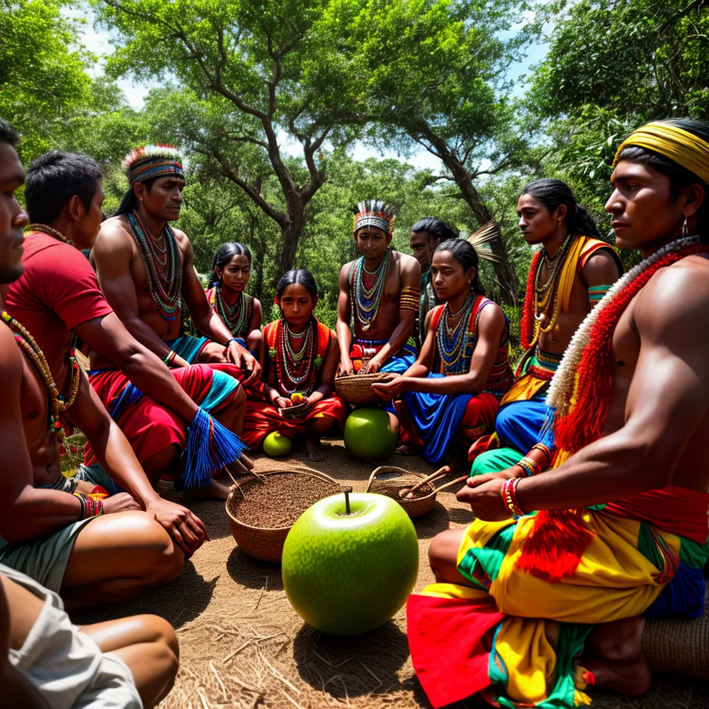 Jatobá na cultura indígena: Conheça a importância histórica e cultural dessa fruta nas tradições dos povos indígenas brasileiros. 5 Jatobá na cultura indígena: Conheça a importância histórica e cultural dessa fruta nas tradições dos povos indígenas brasileiros. 4