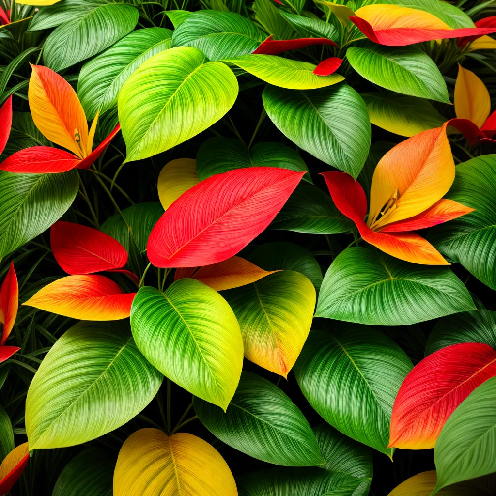Cróton Brasileirinho: uma planta ornamental vibrante e encantadora. 4