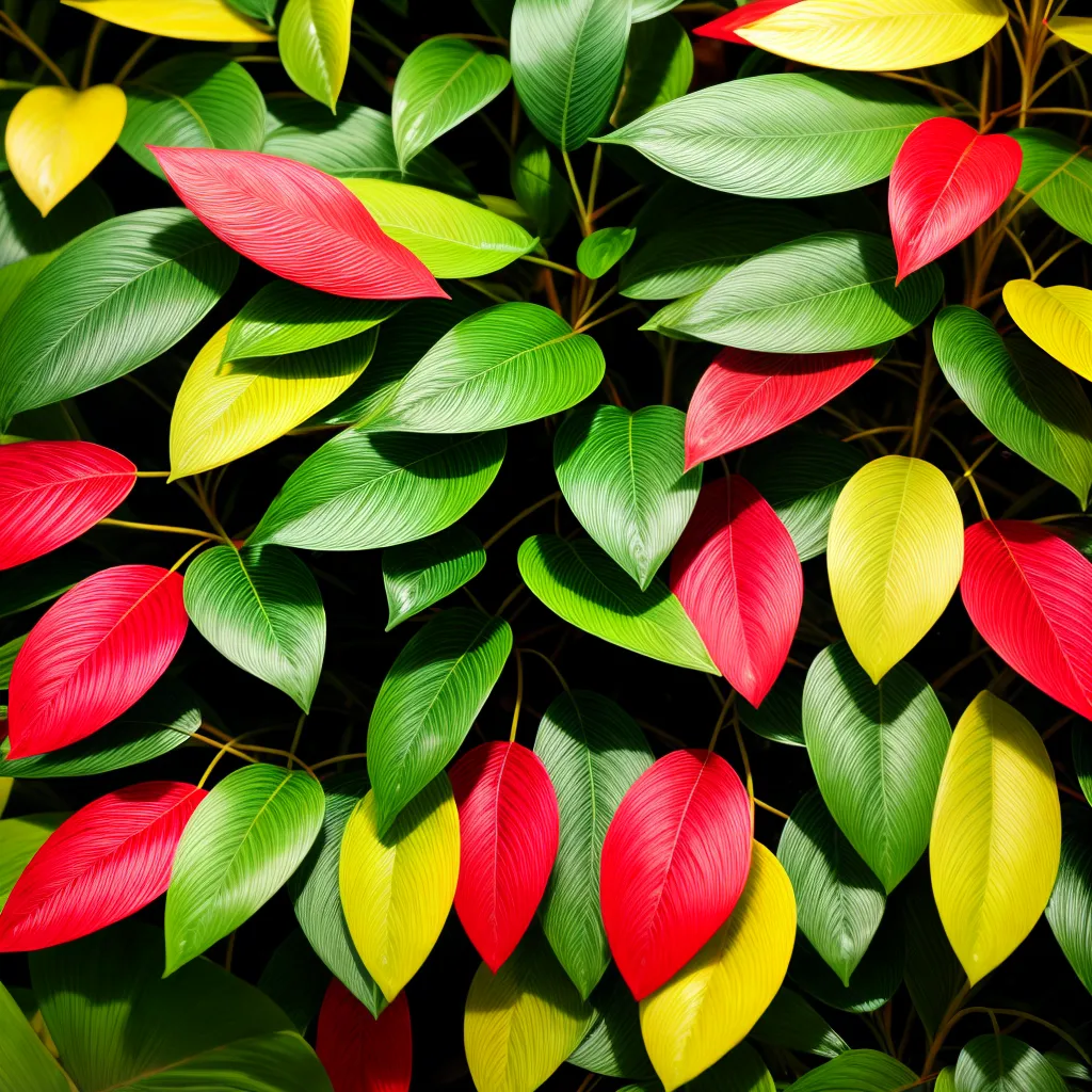 Cróton Brasileirinho: uma planta ornamental vibrante e encantadora. 6