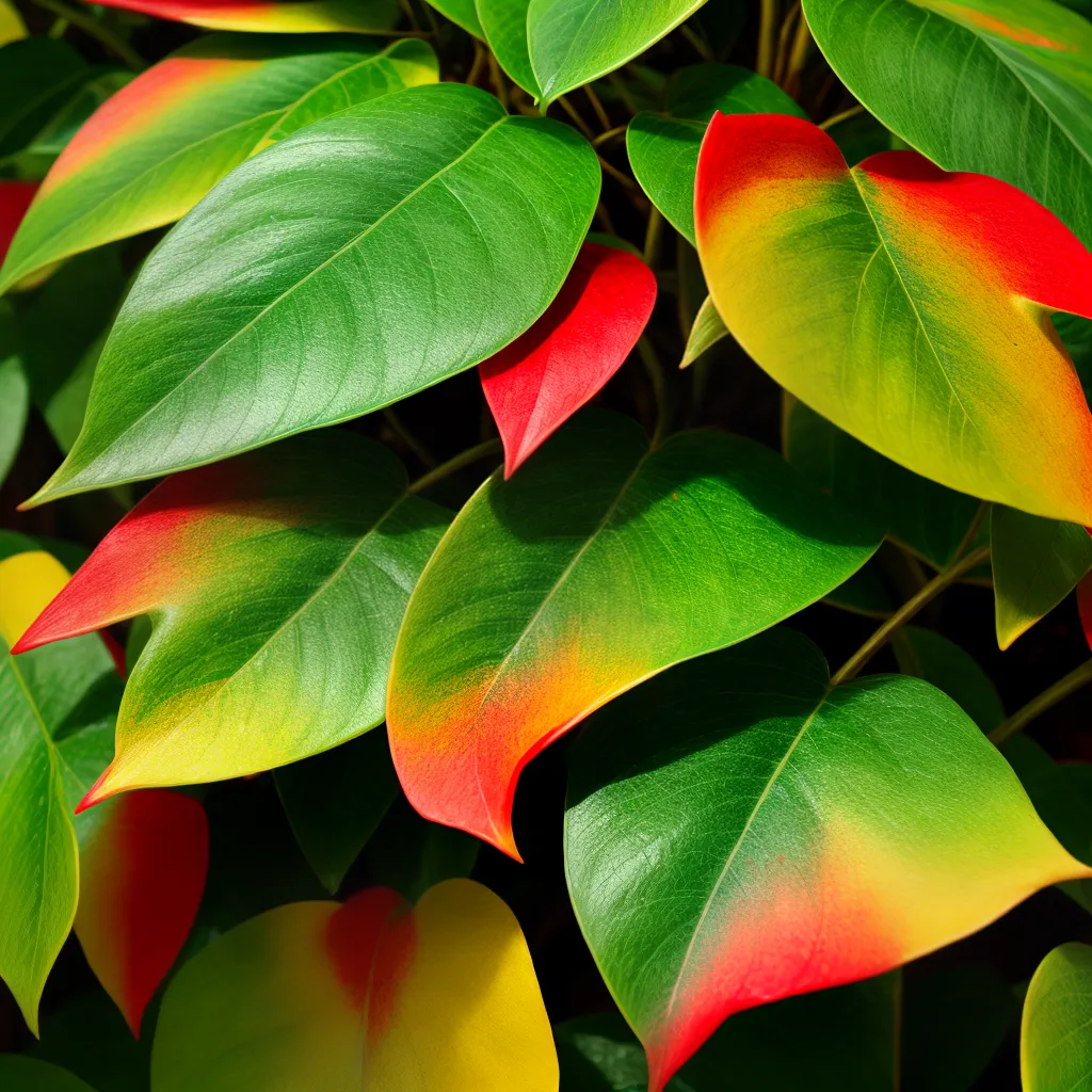 Cróton Brasileirinho: uma planta ornamental vibrante e encantadora. 8