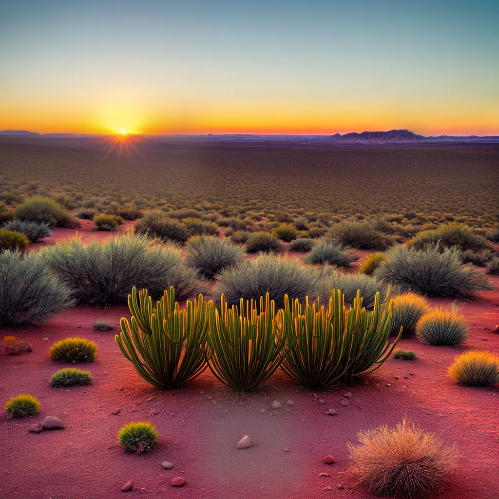 Identificação de Plantas do Deserto: Sobrevivência e Beleza no Árido 2