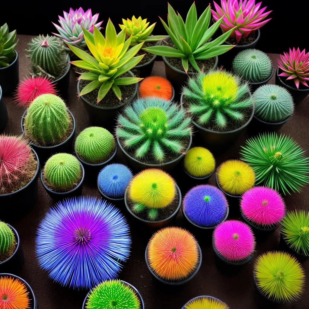 Cactos Fluorescentes: Ciência, Beleza e Mistério 6