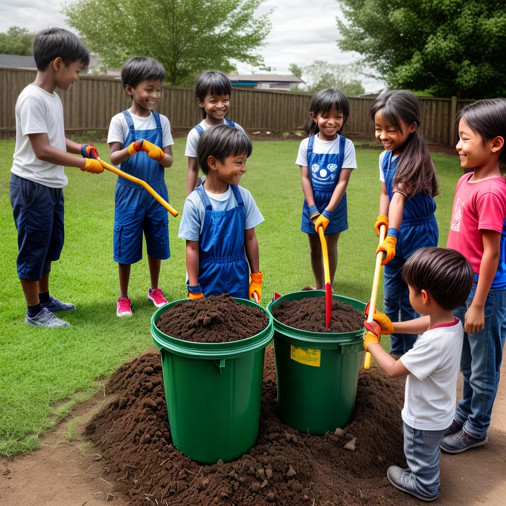 Compostagem na Escola: Como Iniciar um Programa Educativo 9 Compostagem na Escola: Como Iniciar um Programa Educativo 8