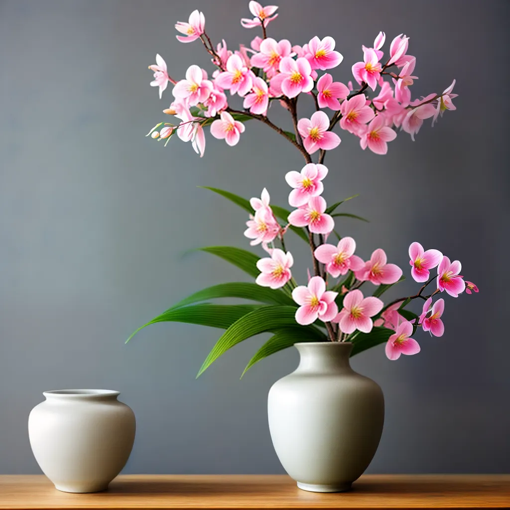 A Arte da Ikebana: Como Criar Arranjos Florais Japoneses 3 A Arte da Ikebana: Como Criar Arranjos Florais Japoneses 2