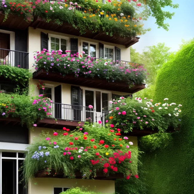 Jardim Vertical: Como Cultivar Flores em Espaços Pequenos 18