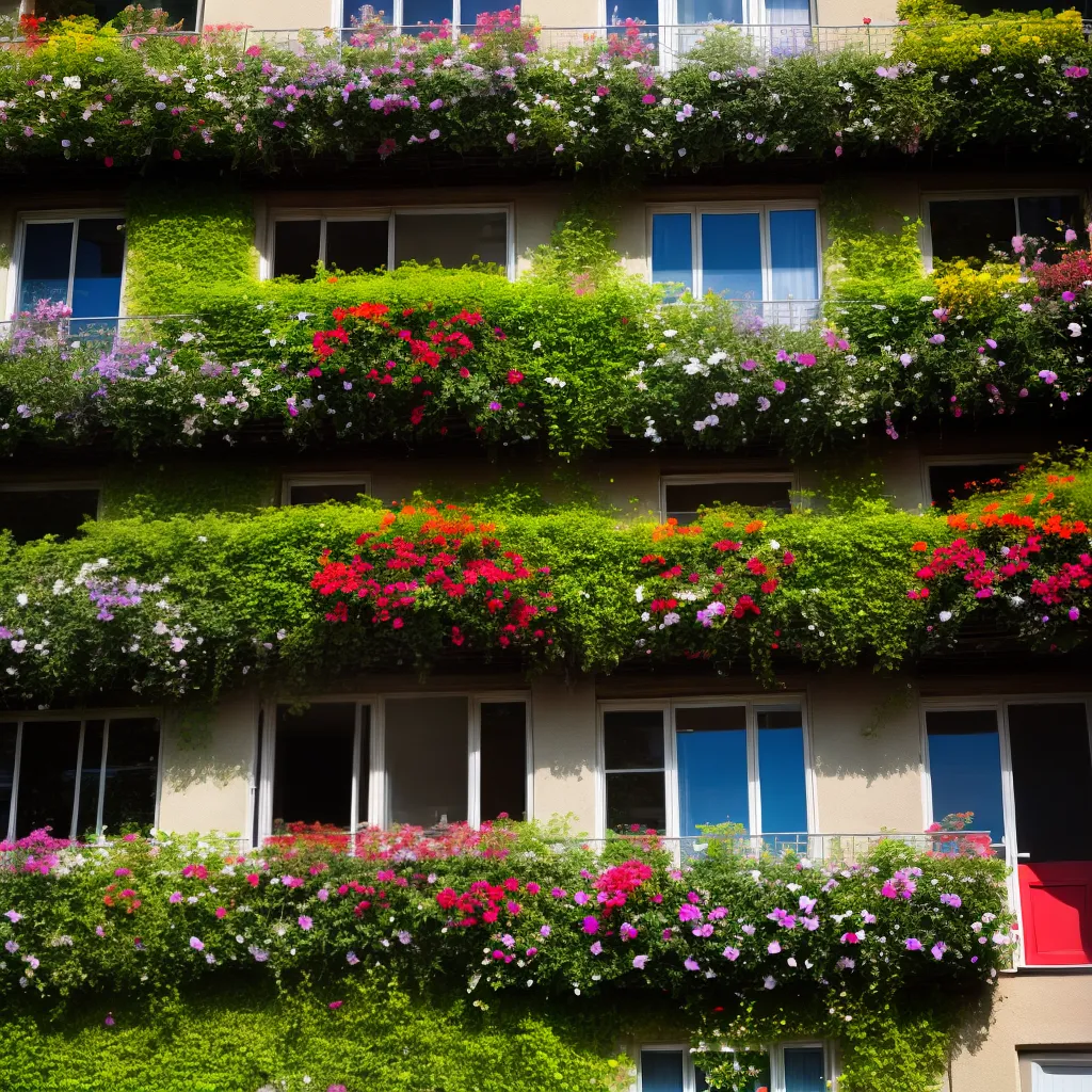 Jardim Vertical: Como Cultivar Flores em Espaços Pequenos 5 Jardim Vertical: Como Cultivar Flores em Espaços Pequenos 4