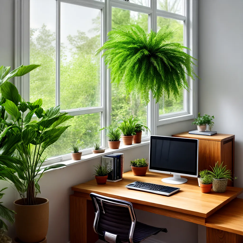Decoração com Plantas para Home Office: Aumente sua Produtividade 10