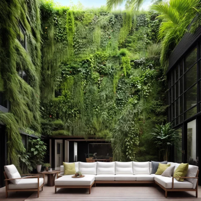 Como Montar um Jardim Vertical na Sala de Estar 32