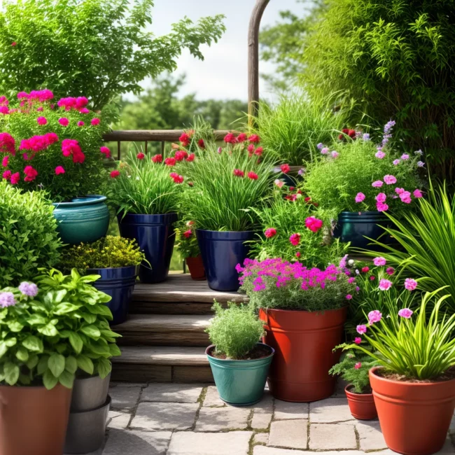 Vasos e Recipientes Inusitados para Plantas na Decoração 154