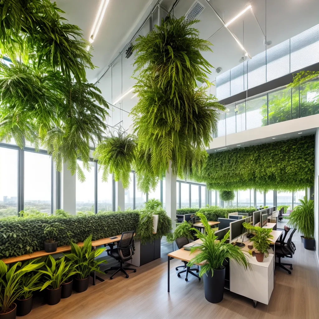 Dicas de Decoração com Plantas para Ambientes de Trabalho 2