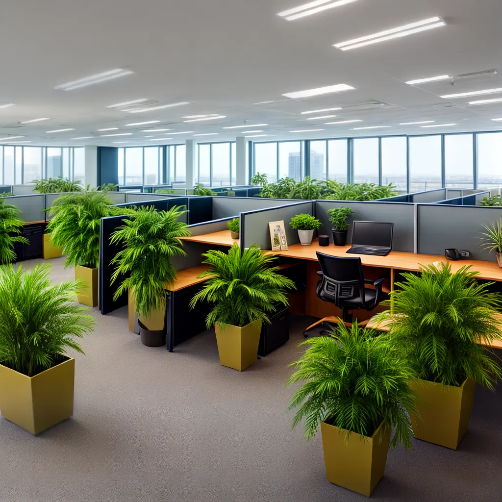 Dicas de Decoração com Plantas para Ambientes de Trabalho 4