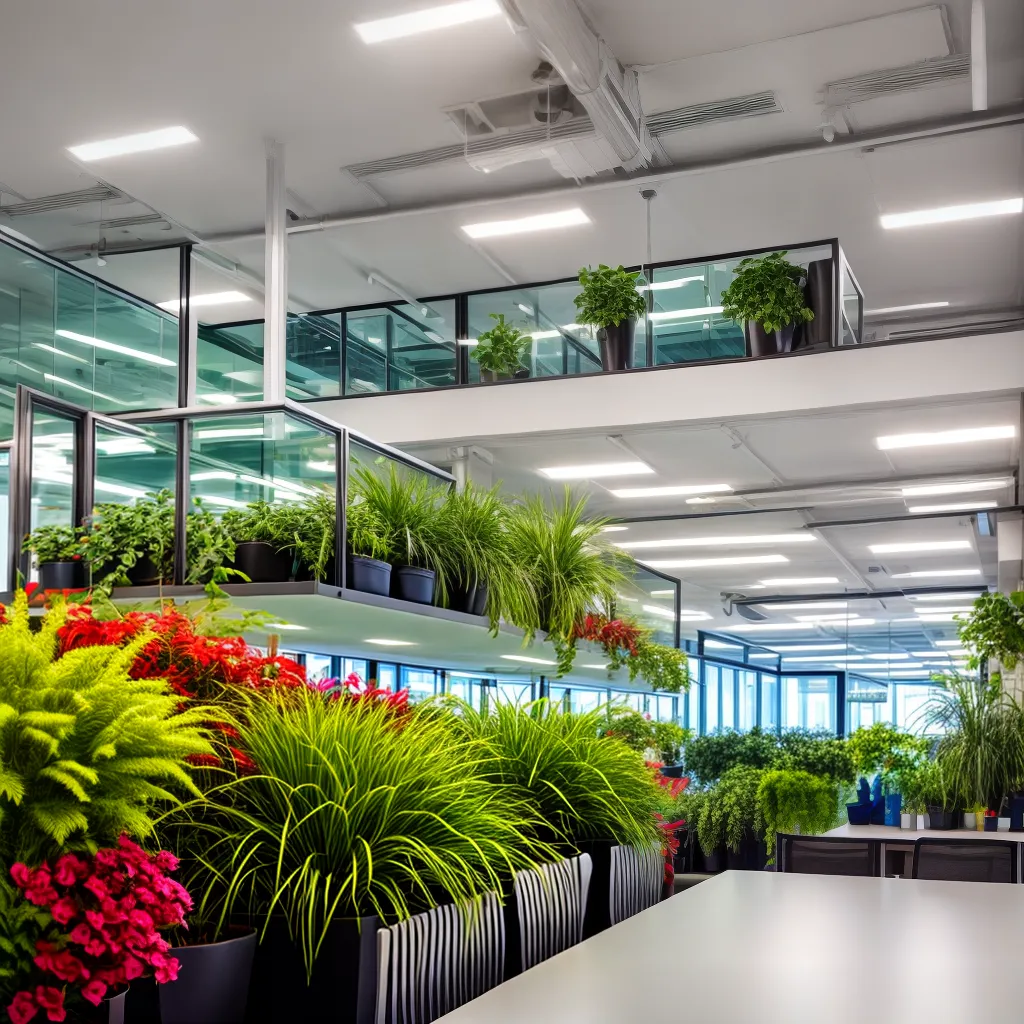 Plantas e Flores na Decoração de Espaços Comerciais