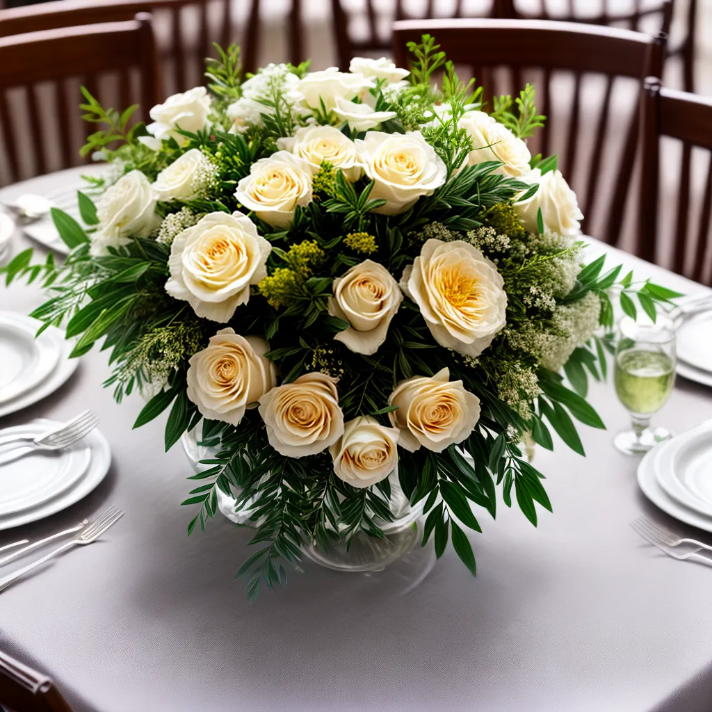 Plantas e Flores para Decoração de Banquetes: Inspirações 10