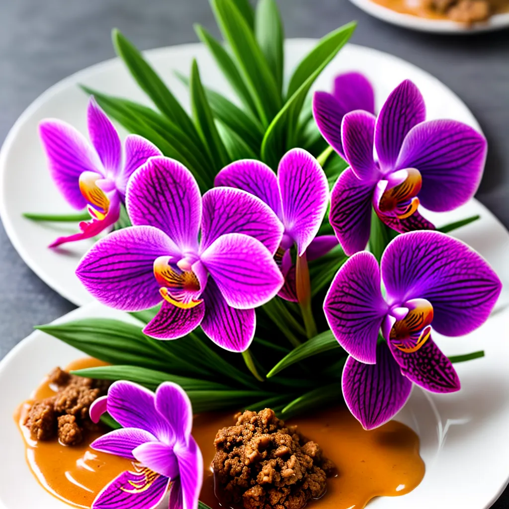 Orquídeas comestíveis: explore os sabores exóticos 3 Orquídeas comestíveis: explore os sabores exóticos 2