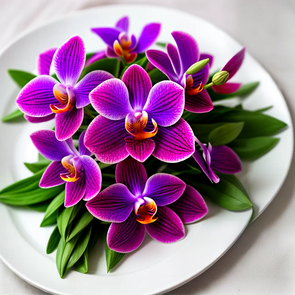Orquídeas comestíveis: explore os sabores exóticos 5 Orquídeas comestíveis: explore os sabores exóticos 4