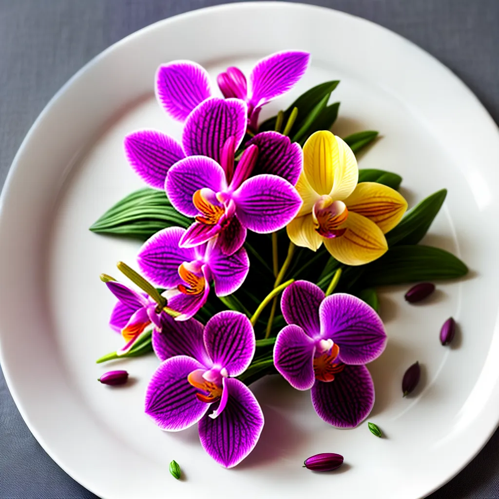 Orquídeas comestíveis: explore os sabores exóticos 7 Orquídeas comestíveis: explore os sabores exóticos 6