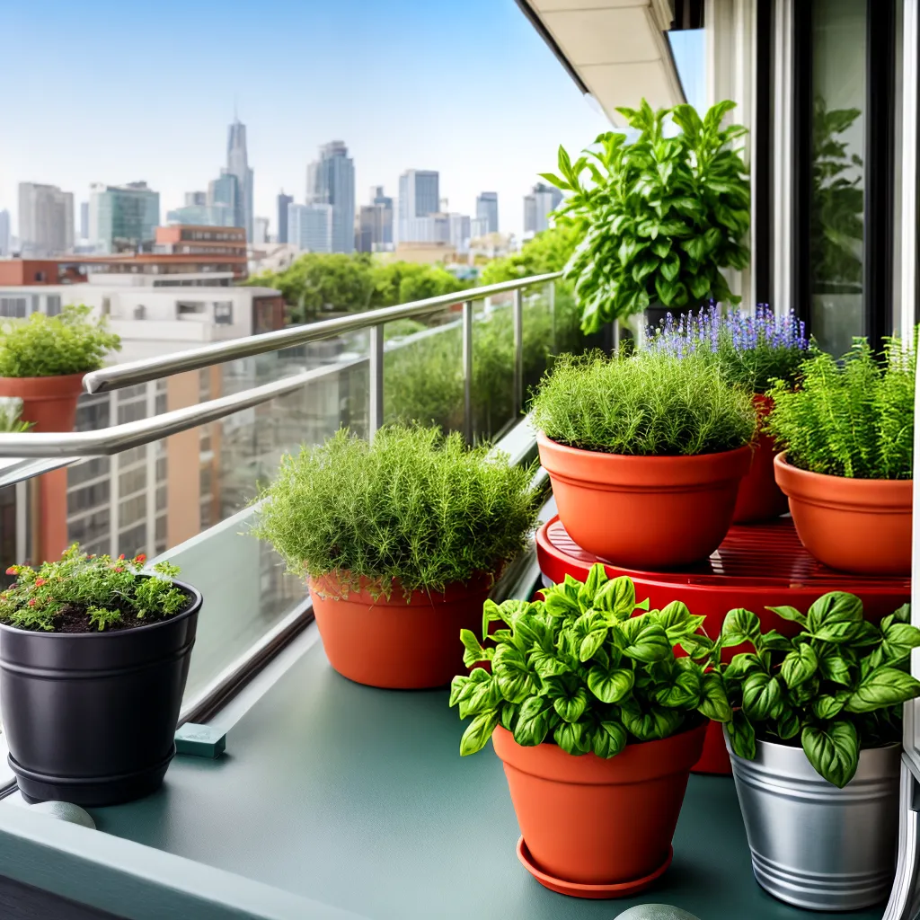 Como fazer um jardim de ervas aromáticas em vasos 4