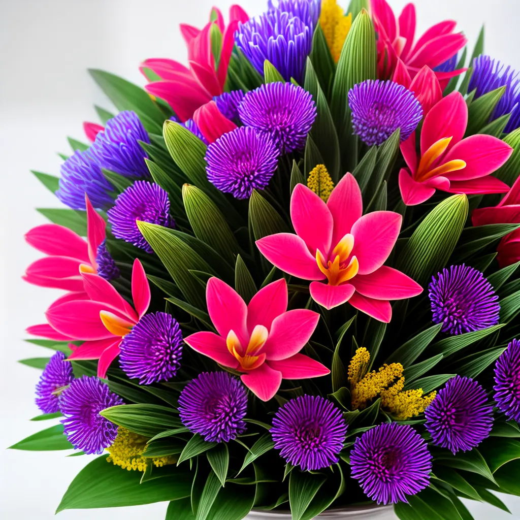 Como usar flores exóticas para criar arranjos de tirar o fôlego