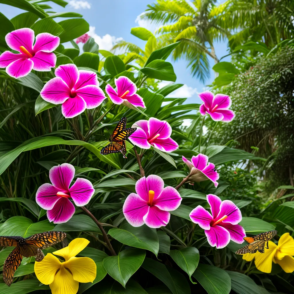 Como flores exóticas contribuem para a polinização 4