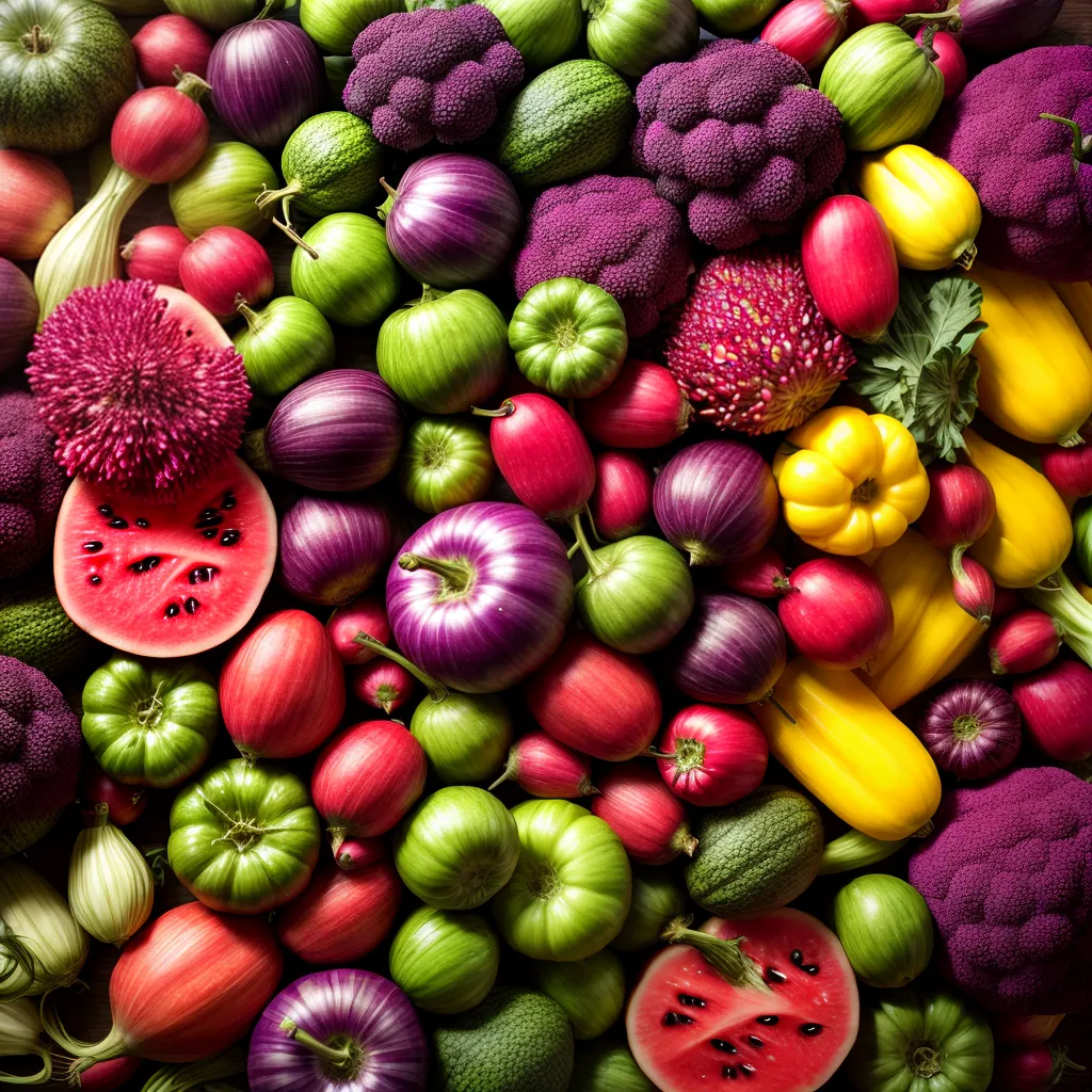 Cultive Sabores Incomparáveis com Legumes Exóticos. 4