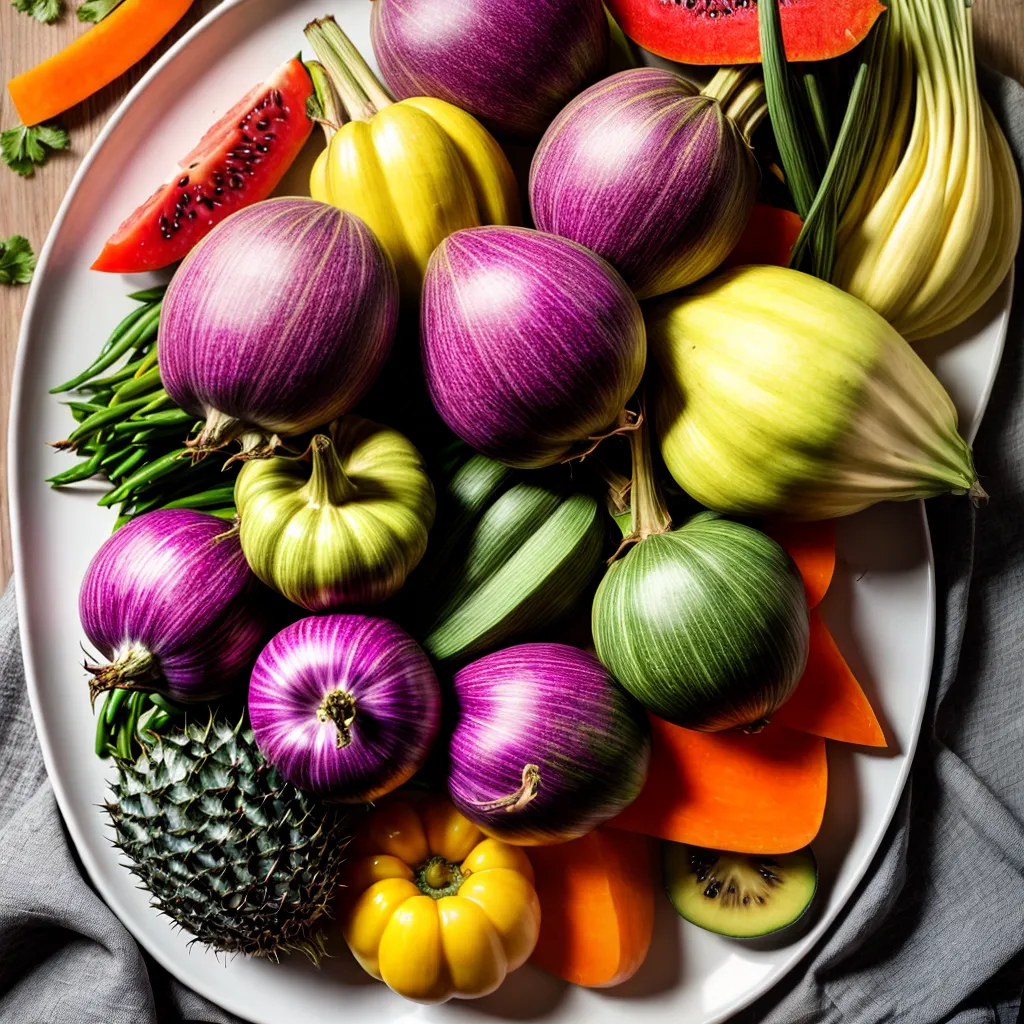Cultive Sabores Incomparáveis com Legumes Exóticos. 10
