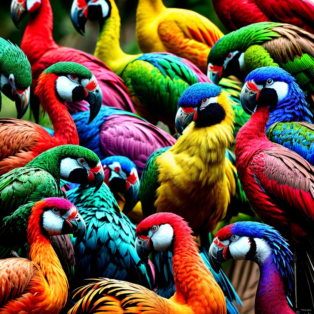 Mergulhe no Fascinante Mundo das Aves Exóticas Domésticas! 2