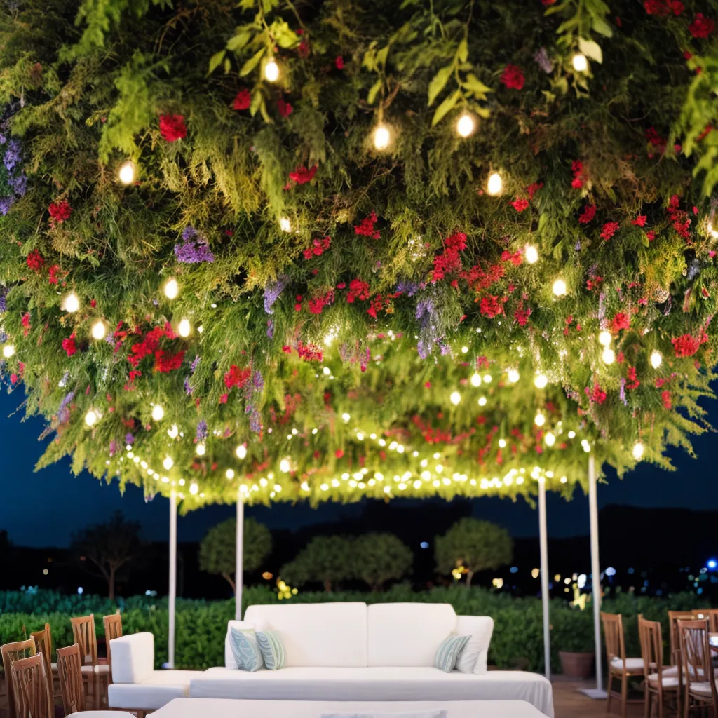 Marque Eventos Especiais com Jardins Suspensos Festivos. 9 Marque Eventos Especiais com Jardins Suspensos Festivos. 8