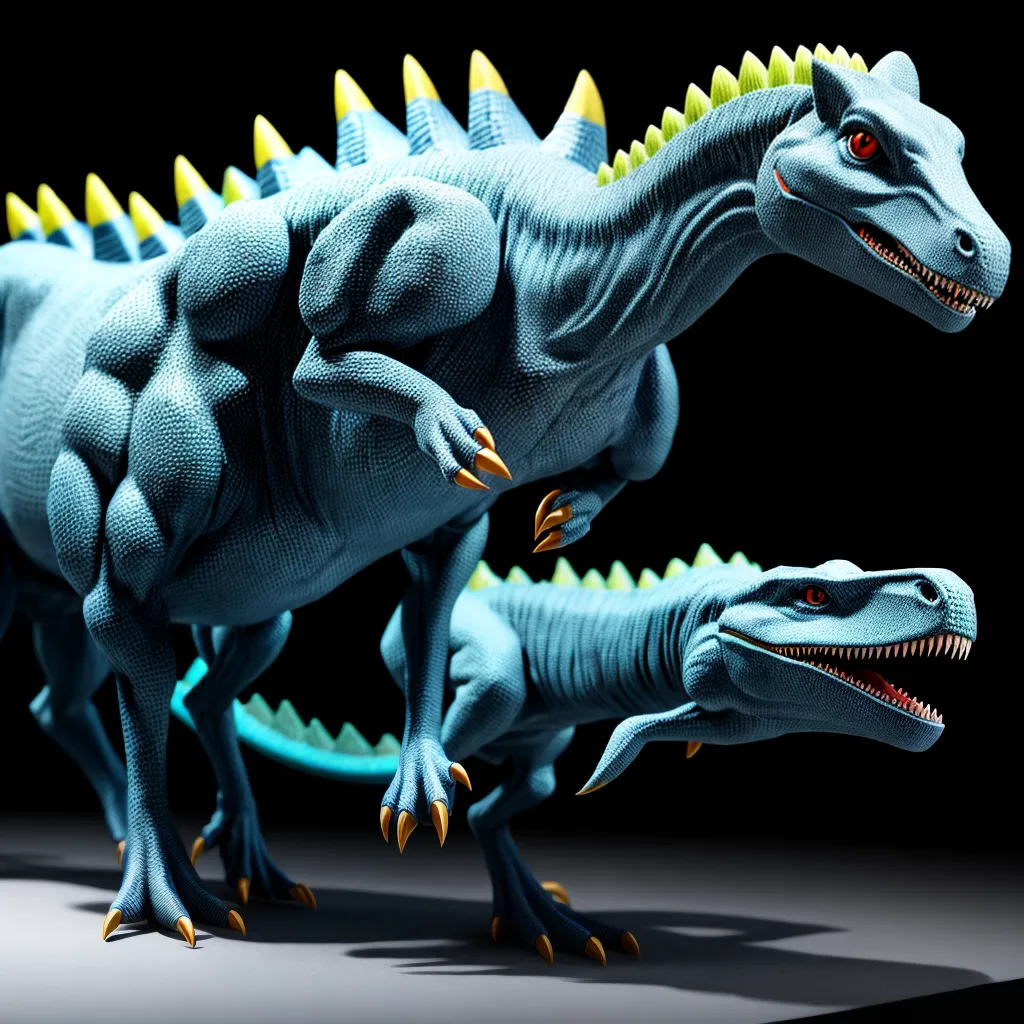 Triunfe na Arte de Modelar Dinossauros em 3D! 9 Triunfe na Arte de Modelar Dinossauros em 3D! 8