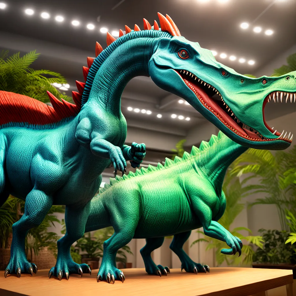 Triunfe na Arte de Modelar Dinossauros em 3D! 11 Triunfe na Arte de Modelar Dinossauros em 3D! 10