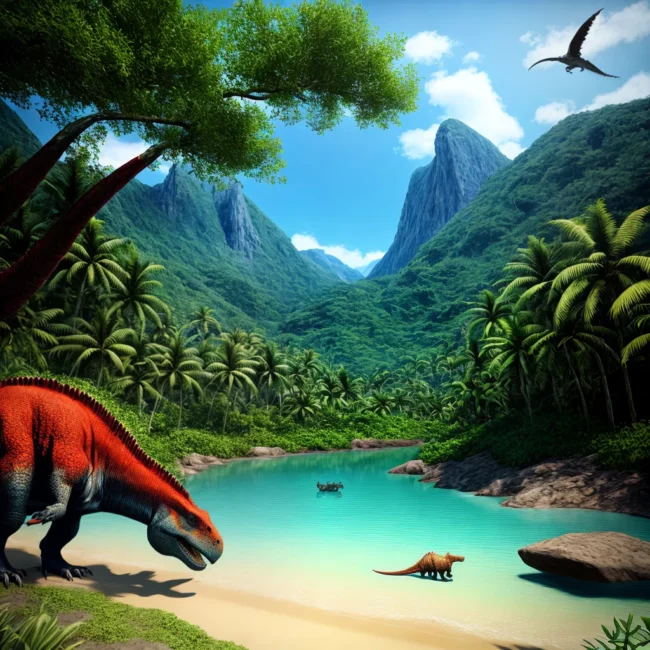 Compare Espécies de Dinossauros e seus Diferentes Ecossistemas! 154