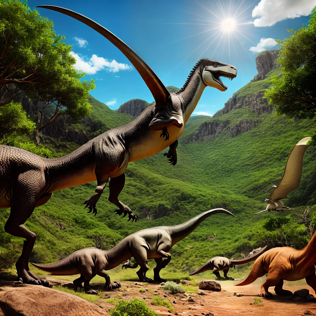 Compare Espécies de Dinossauros e seus Diferentes Ecossistemas! 3 Compare Espécies de Dinossauros e seus Diferentes Ecossistemas! 2
