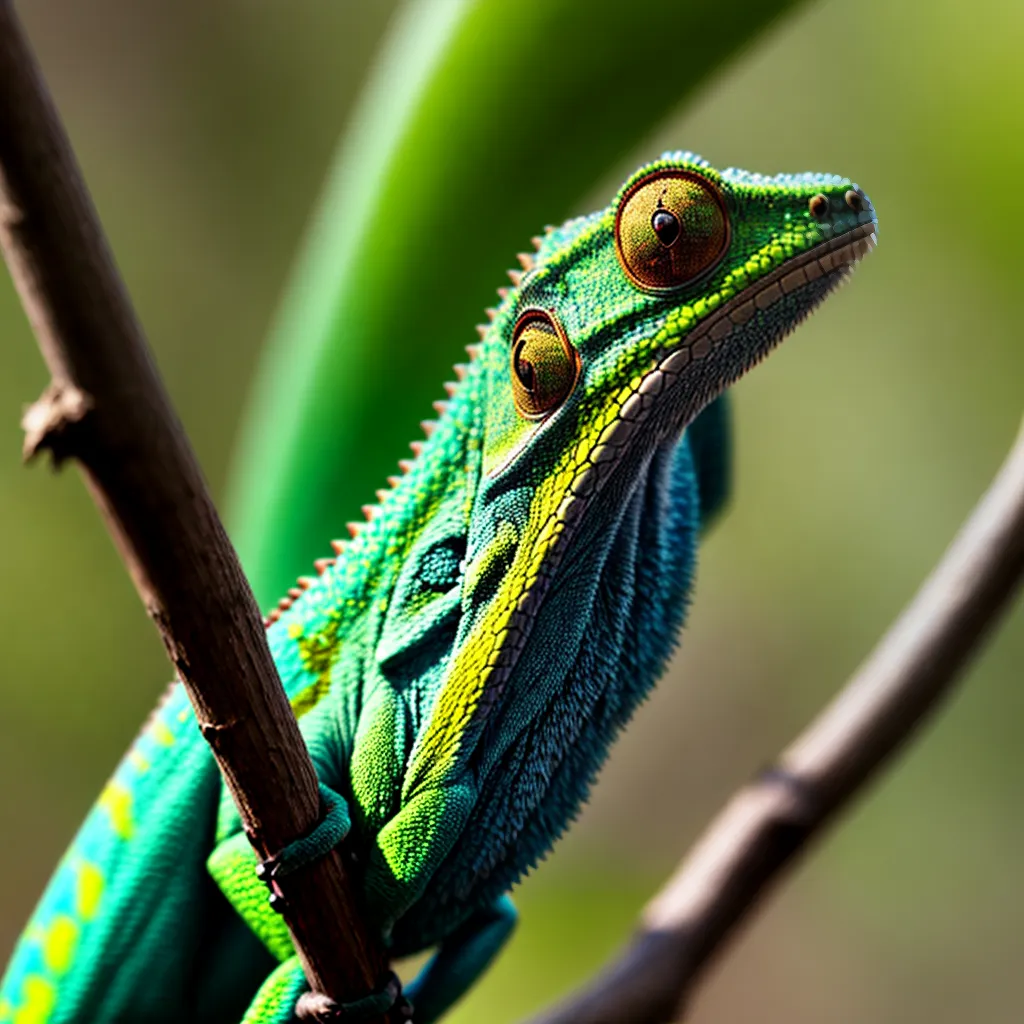 Explore as Habilidades de Camuflagem dos Camaleões! 2