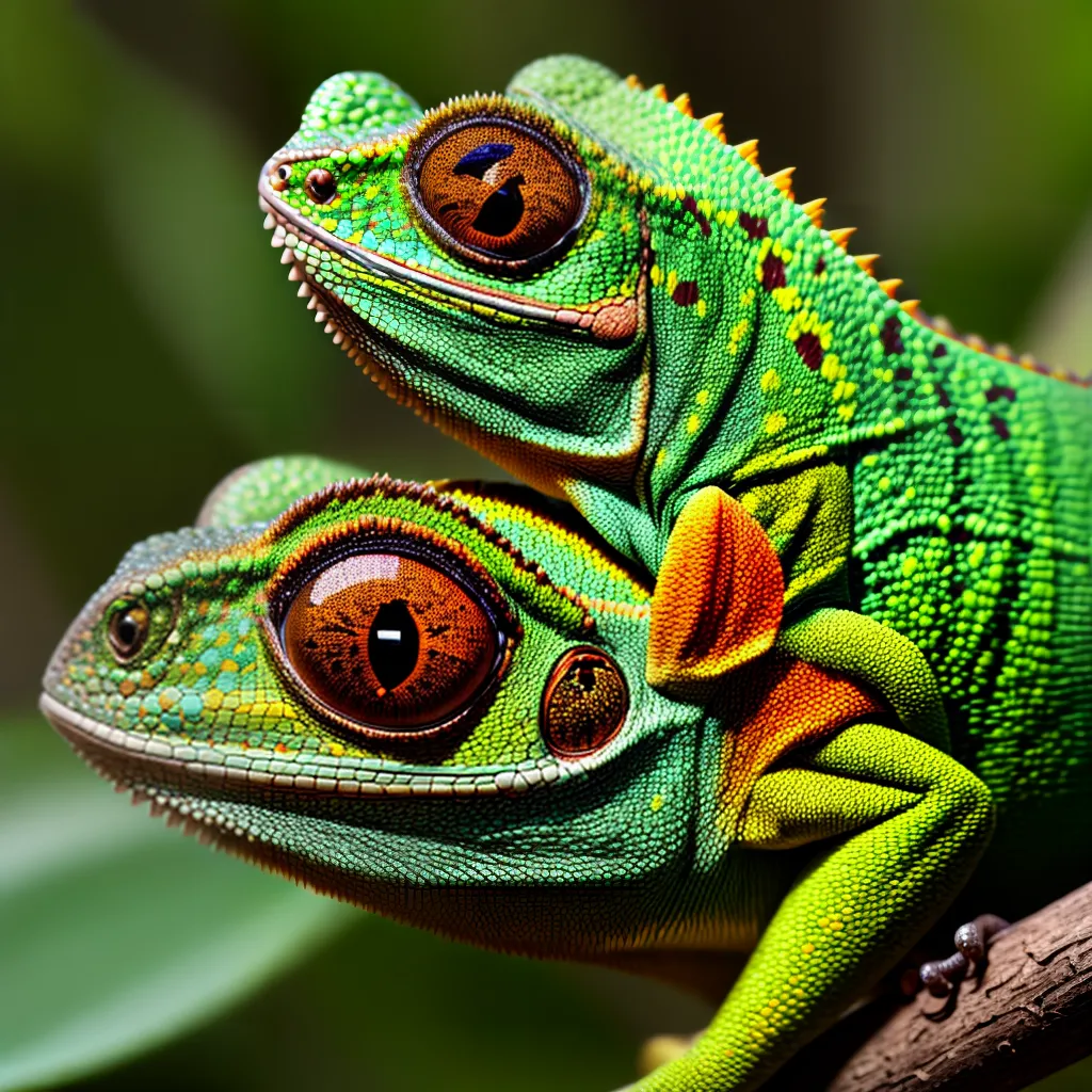 Explore as Habilidades de Camuflagem dos Camaleões! 4