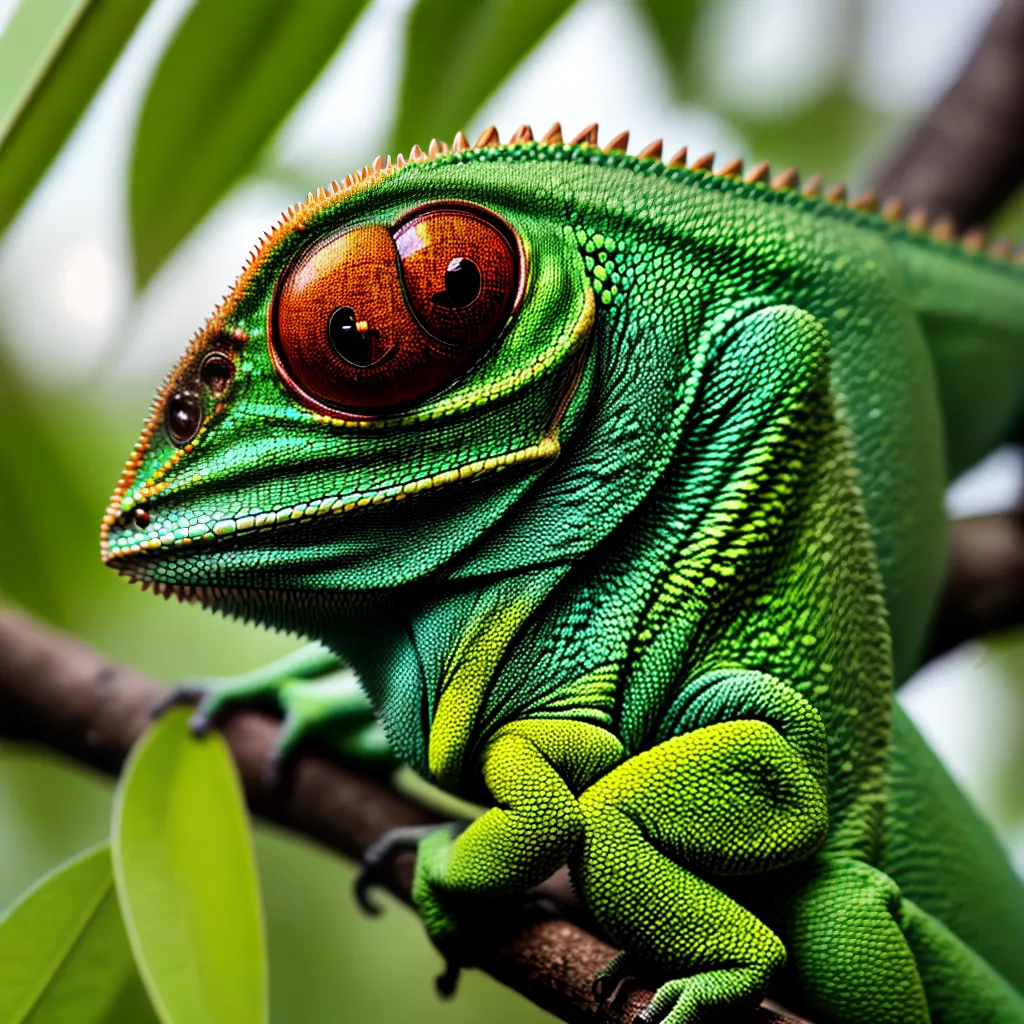 Explore as Habilidades de Camuflagem dos Camaleões! 6