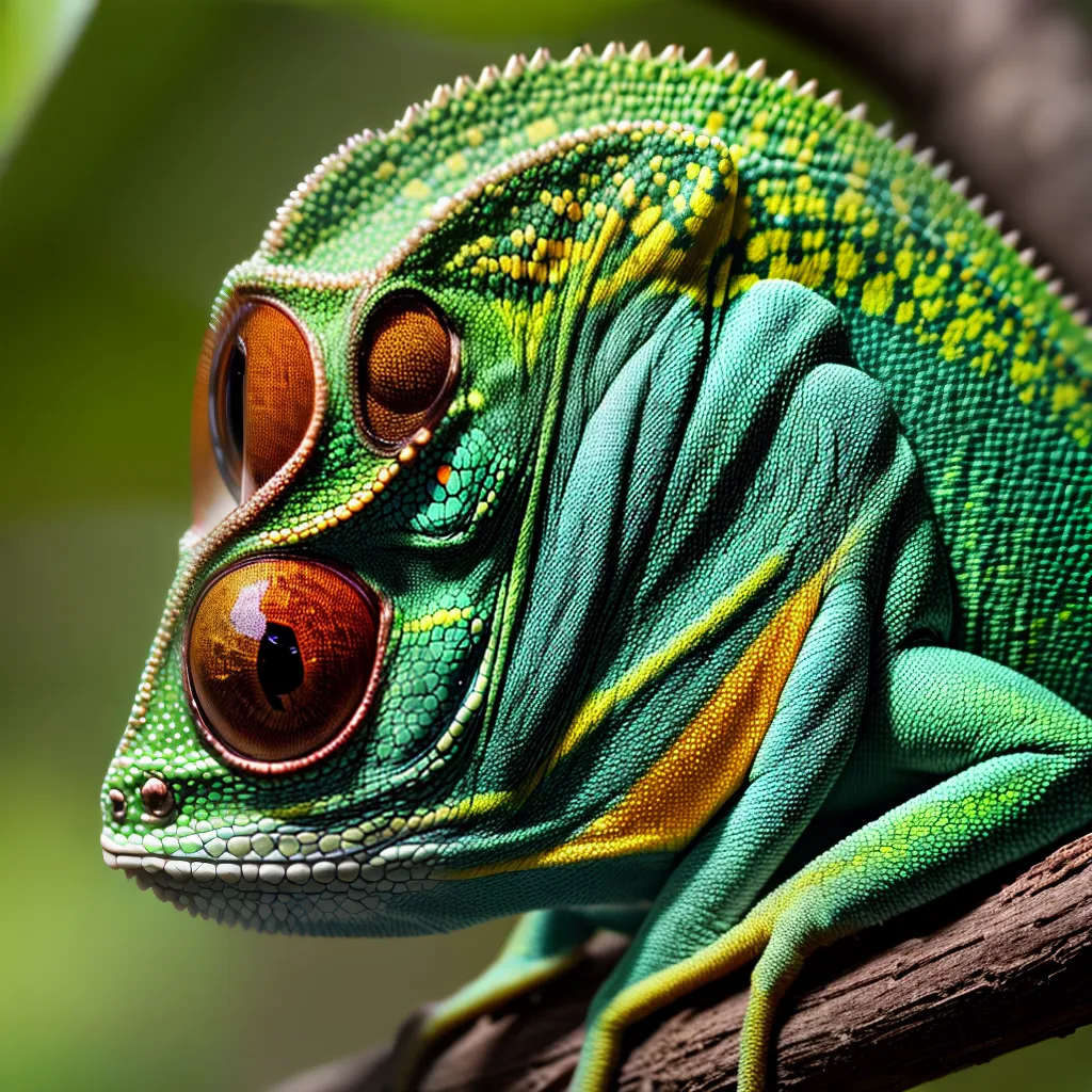Explore as Habilidades de Camuflagem dos Camaleões! 10
