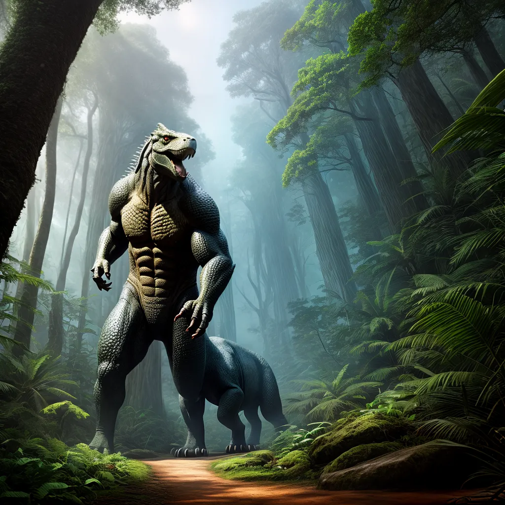 Aventure-se nas Histórias de Encontros com Répteis Gigantes! 2