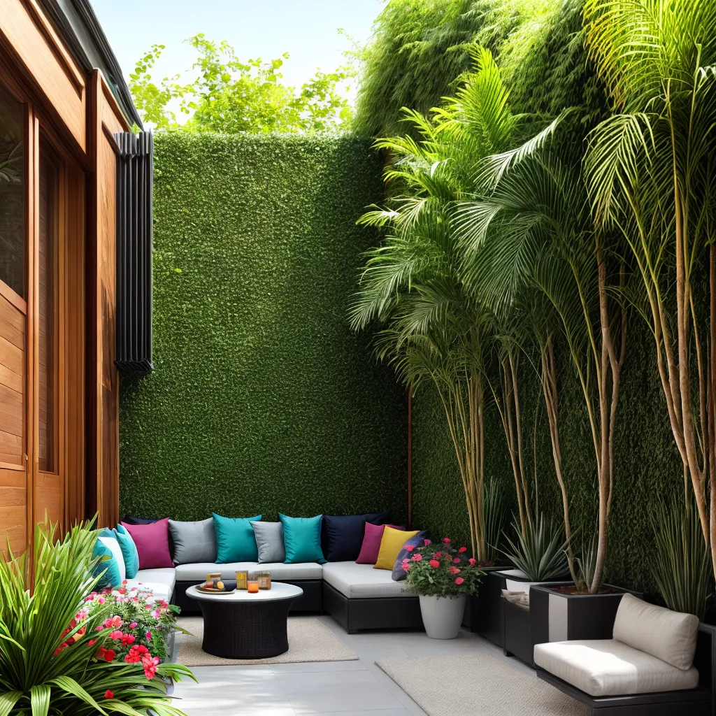 Redefina Seu Espaço: Ideias Criativas para Jardins Pequenos 9 Redefina Seu Espaço: Ideias Criativas para Jardins Pequenos 8