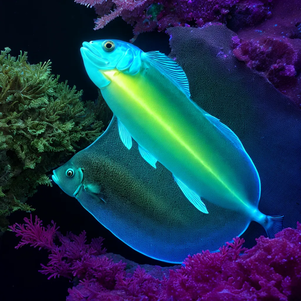 Maravilhe-se com a Bioluminescência: Peixes que Brilham no Escuro 7 Maravilhe-se com a Bioluminescência: Peixes que Brilham no Escuro 6