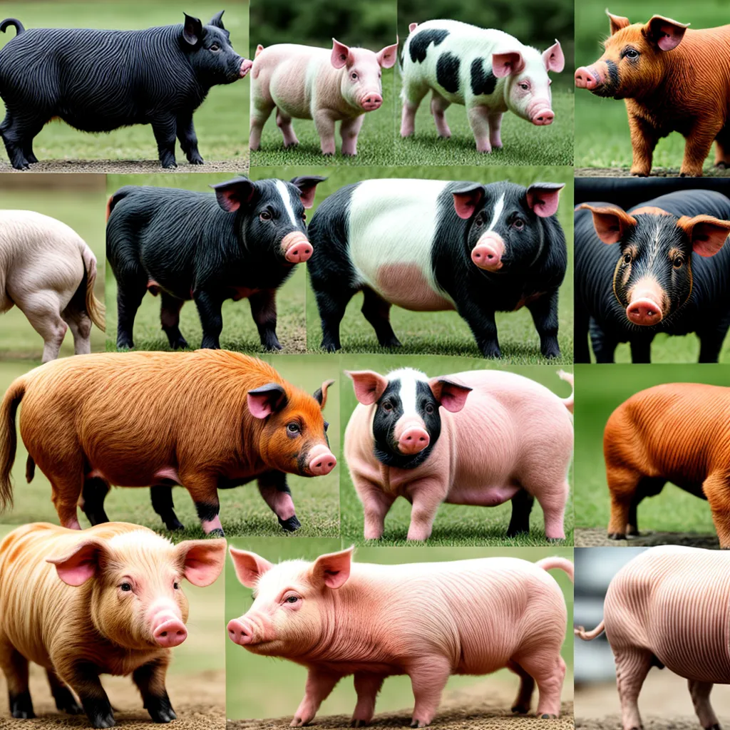 Descubra as Raças de Porco Mais Populares para Produção de Carne 5 Descubra as Raças de Porco Mais Populares para Produção de Carne 4