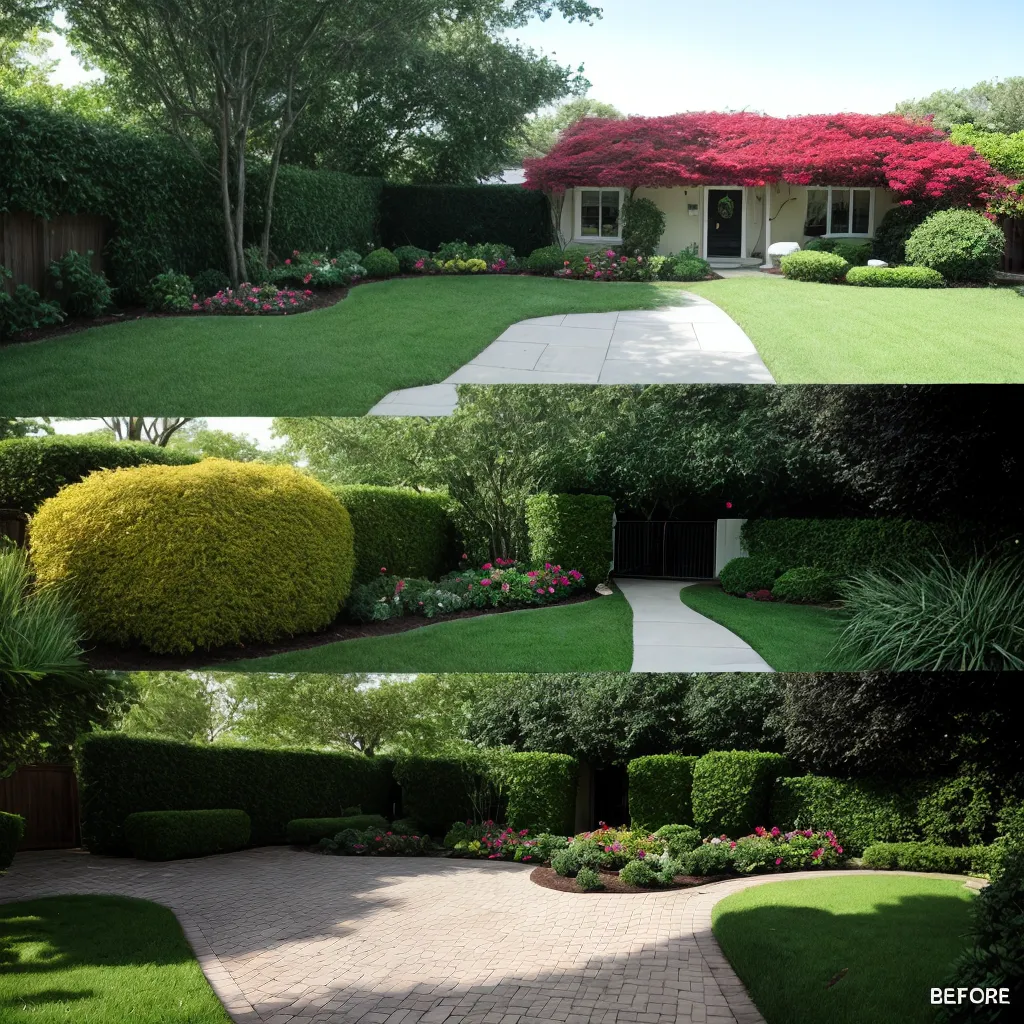 Antes e Depois: Transforme seu Jardim com a Arte da Poda! 160