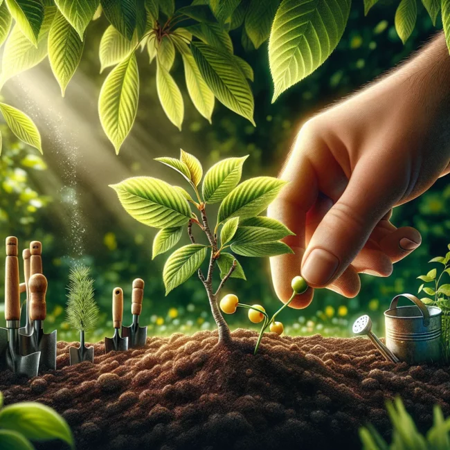 Como Plantar Cereja Amarela Passo a Passo: Cultivo e Cuidados!