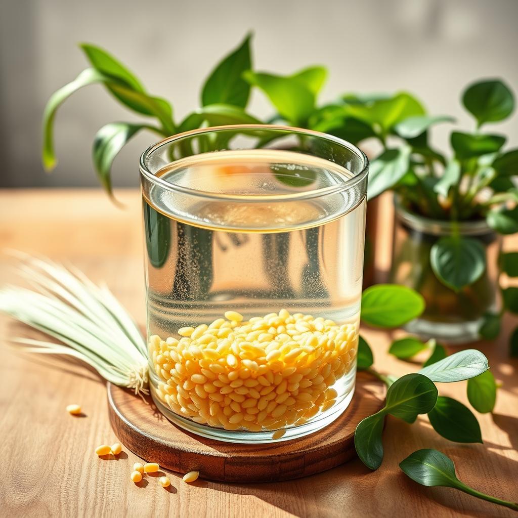 Como fazer água de arroz para as plantas