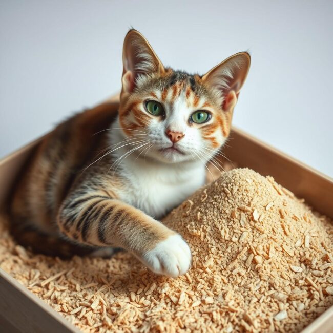Areia biodegradável para gatos: para o que serve? 2 Areia biodegradável para gatos: para o que serve?