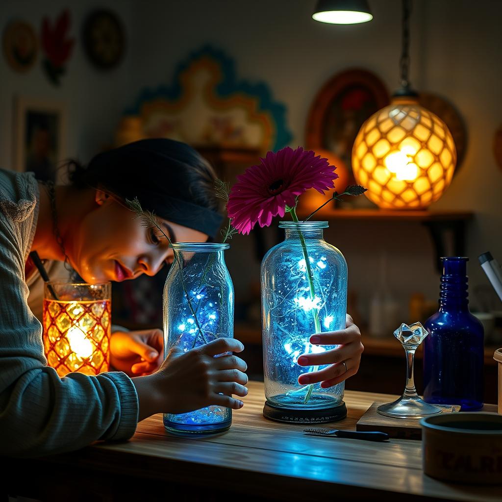 Como fazer artesanato com garrafa de vidro: dicas e ideias Como fazer artesanato com garrafa de vidro: dicas e ideias