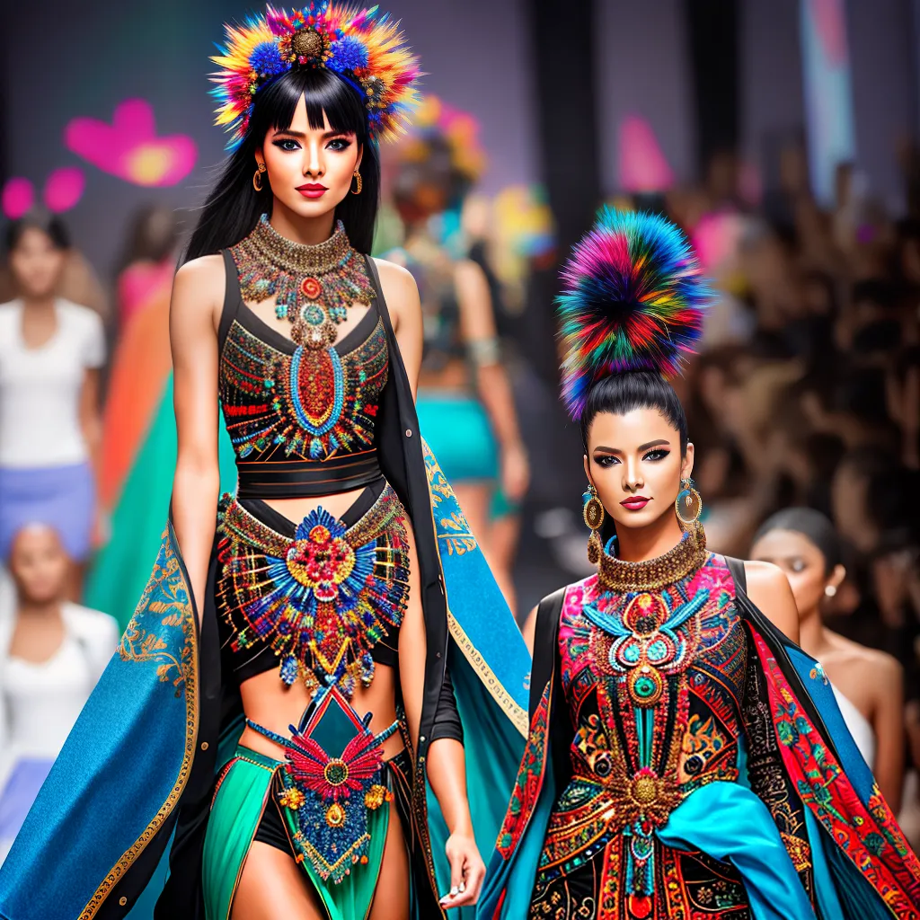 Fotos passarela moda modelos auditorio energia